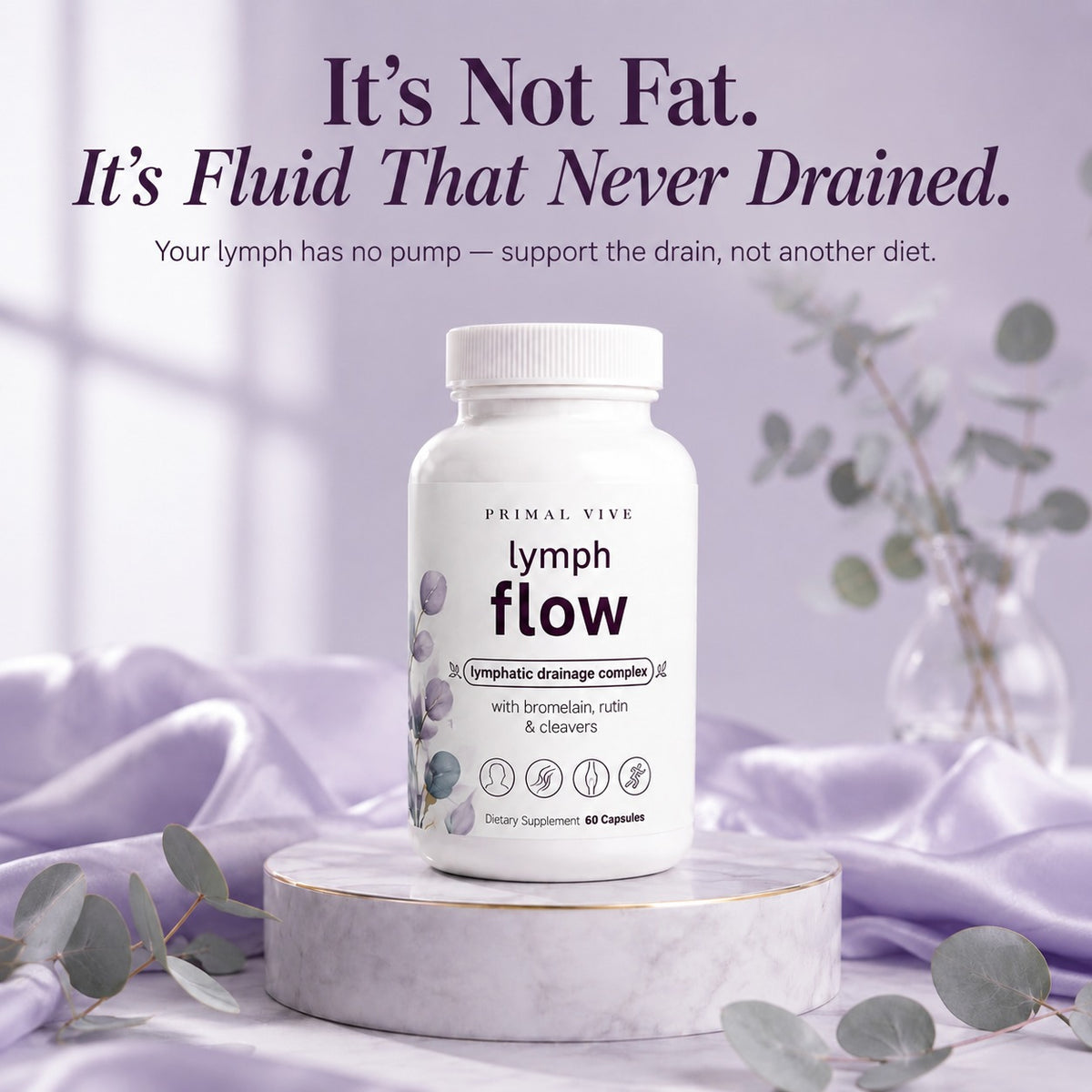 Lymph Flow gallery — it's not fat, it's fluid that never drained