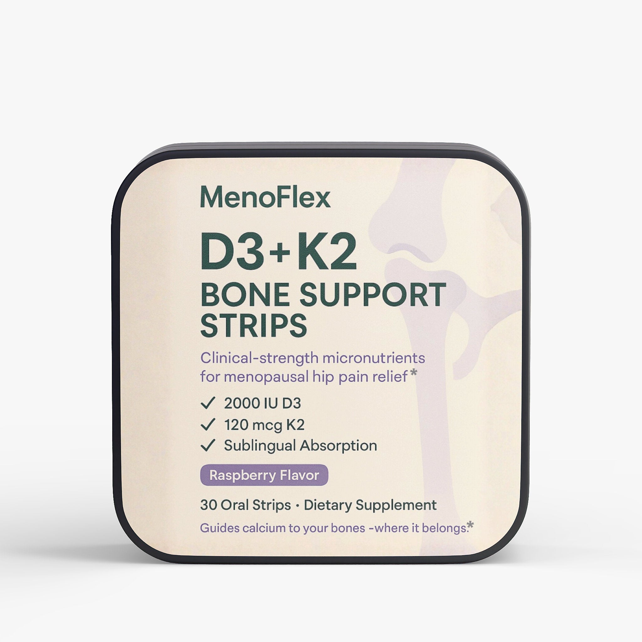 MenoFlex D3+K2 Bone Support Strips