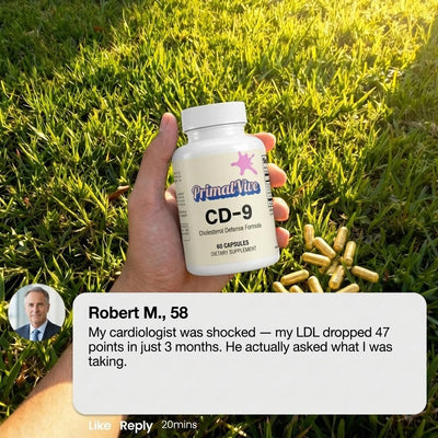CD-9 Cholesterol Defense Formula - testimonial