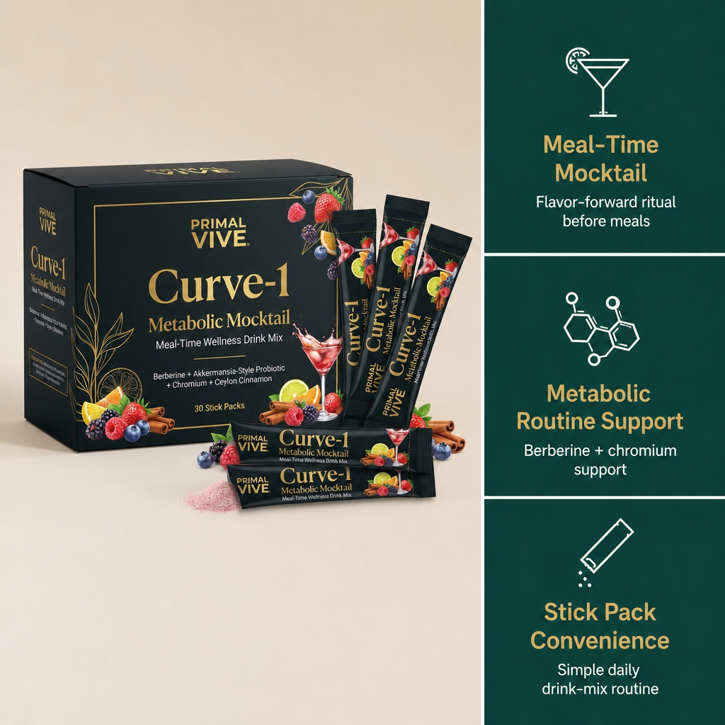 Primal Vive Curve-1 Metabolic Mocktail product benefits