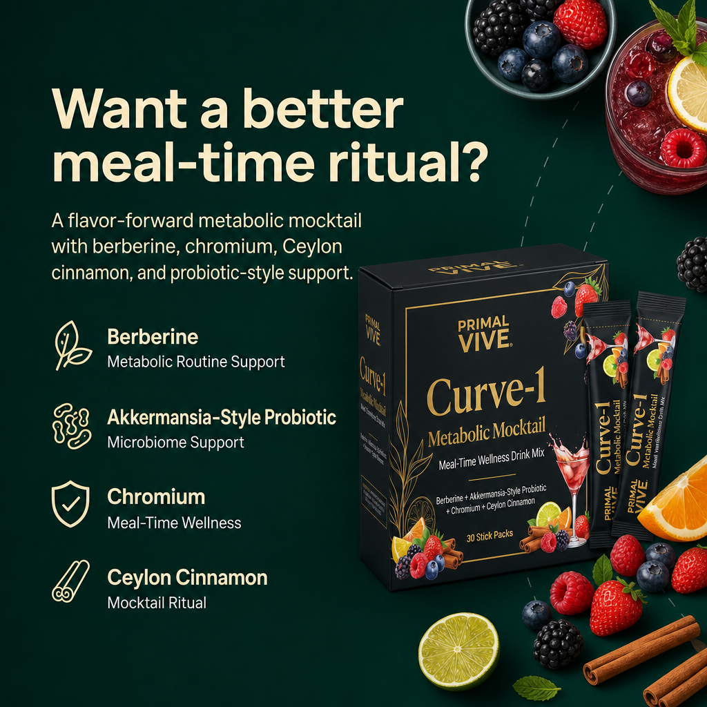 Primal Vive Curve-1 Metabolic Mocktail problem and product hero
