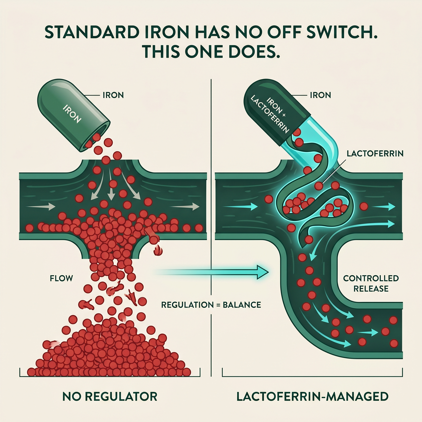 Iron + Vitamin C Was Half The Equation.