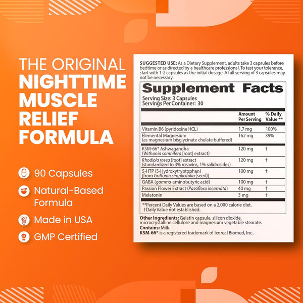 MAG R&R — Nighttime Muscle Recovery & Sleep Support