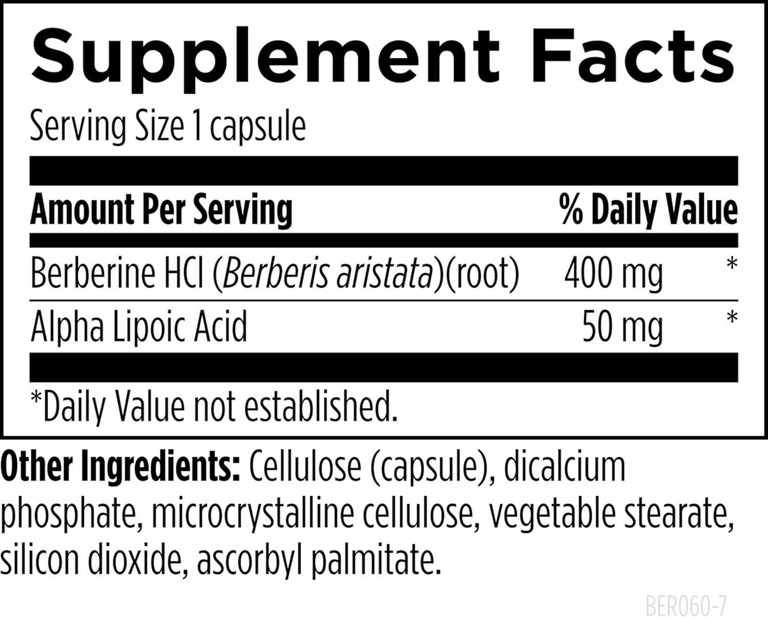 Berberine Balance Capsules