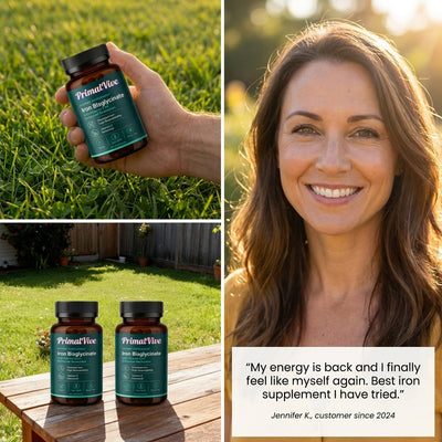 PrimalVive Iron Bisglycinate - Lifestyle Testimonial