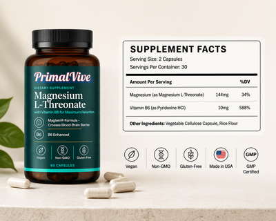 Magnesium L-Threonate supplement facts