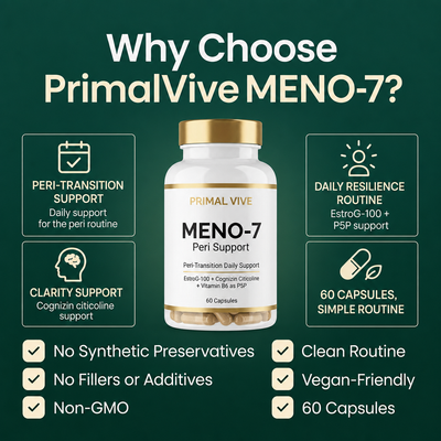 Primal Vive MENO-7 Peri Support why choose