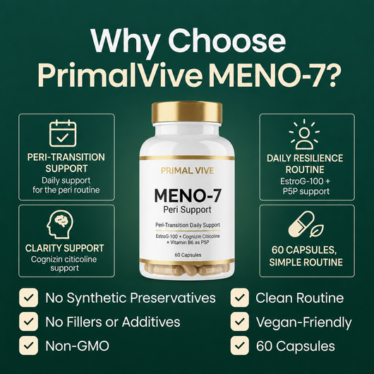 Primal Vive MENO-7 Peri Support why choose