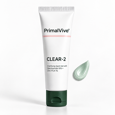 PrimalVive CLEAR-2 Clarifying Spot Gel, 30 ml tube