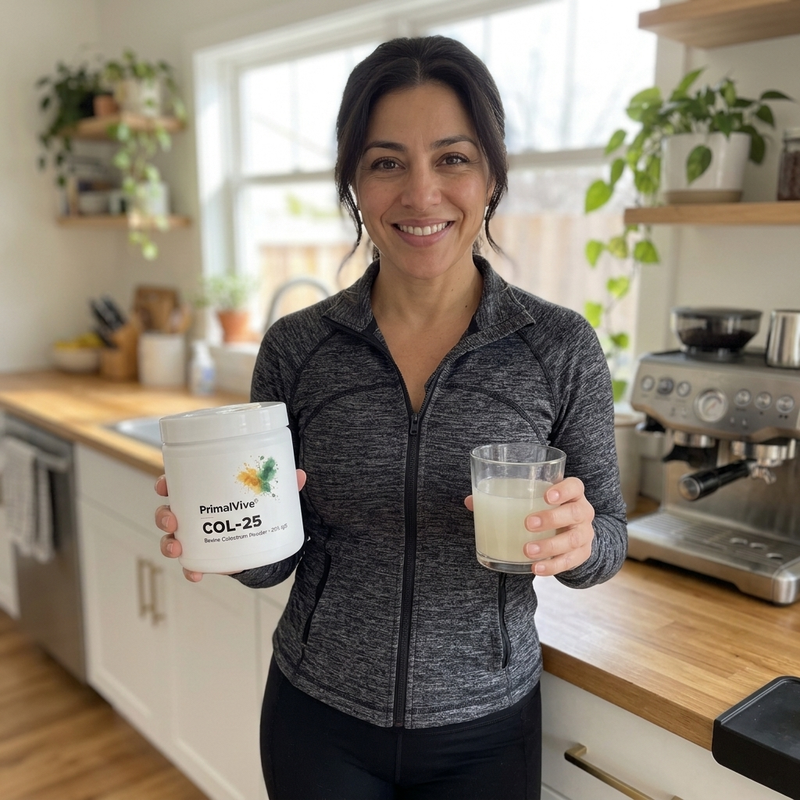 PrimalVive COL-25 daily routine
