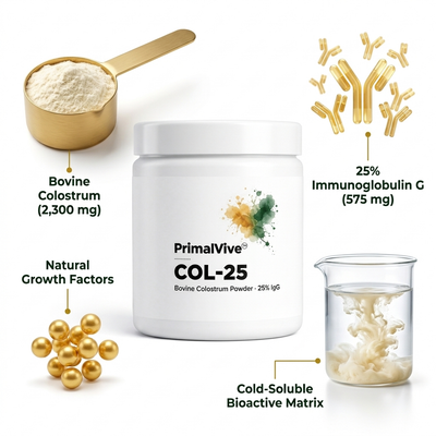 PrimalVive COL-25 key active ingredients
