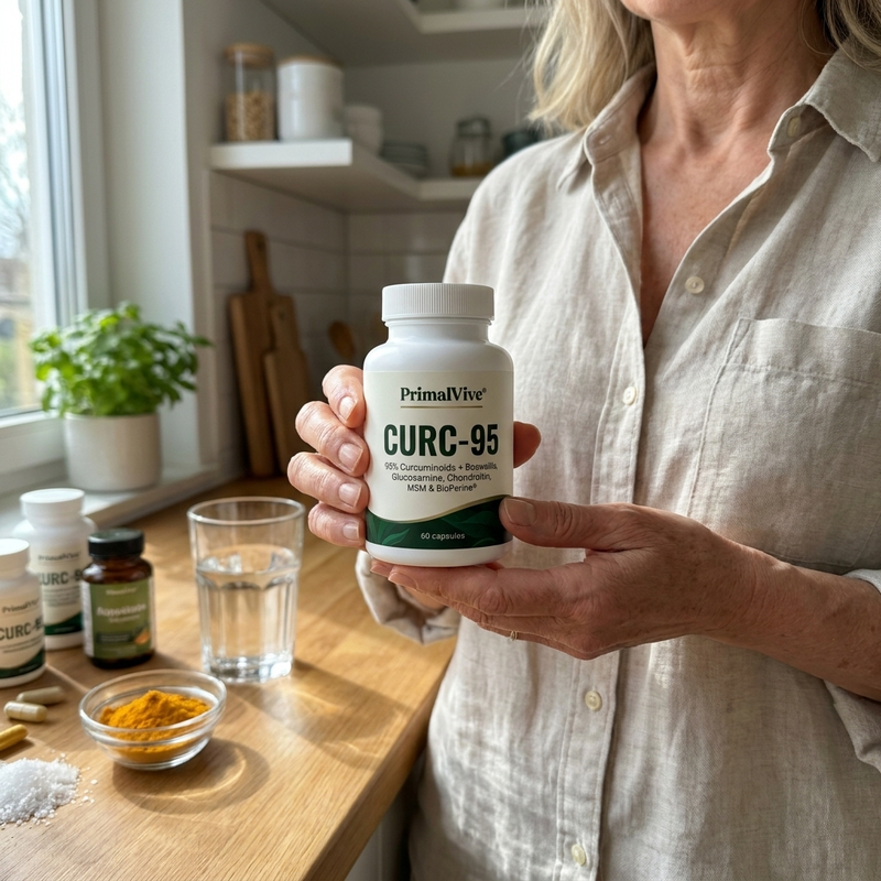 PrimalVive CURC-95 daily routine
