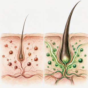 2. Feed the follicle