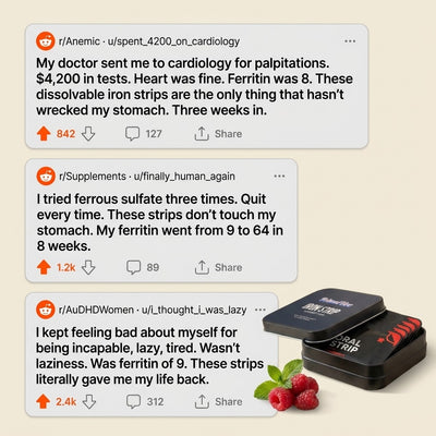 Iron Strips Reddit social proof