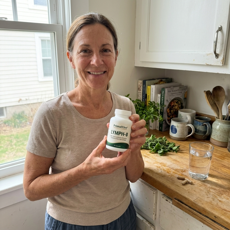 PrimalVive LYMPH-8 daily routine