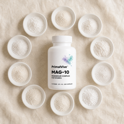 Primal Vive MAG-10 | Magnesium Complex for Women
