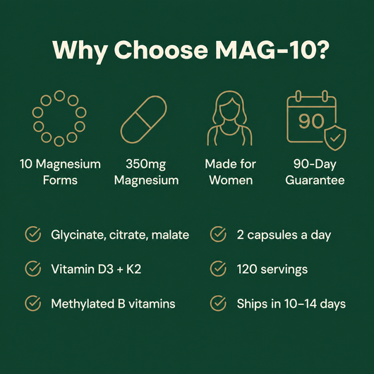Primal Vive MAG-10 | Magnesium Complex for Women