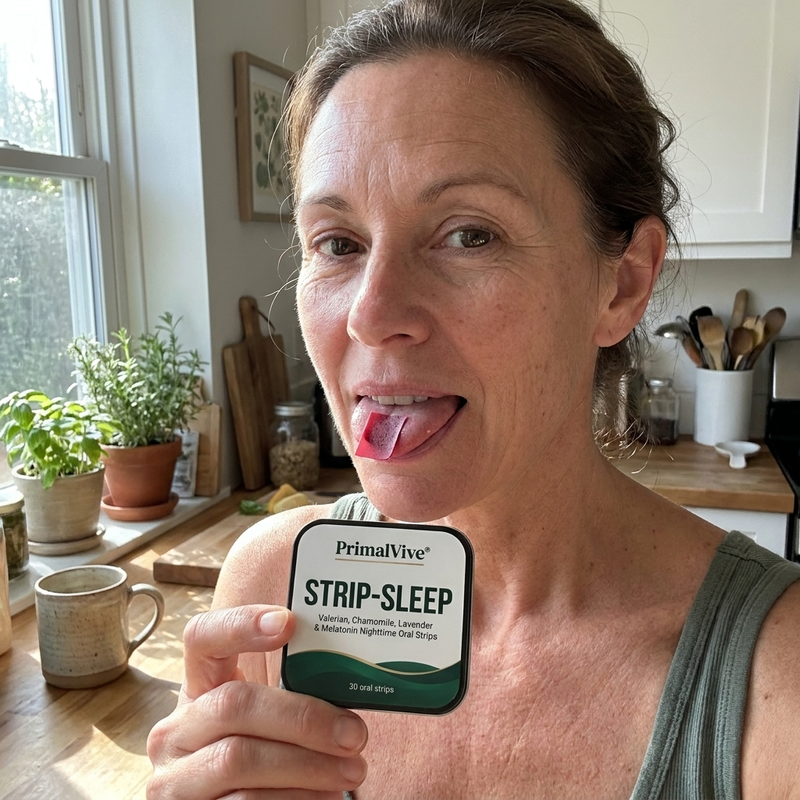 PrimalVive STRIP-SLEEP daily routine