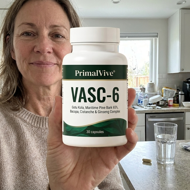 PrimalVive VASC-6 daily routine