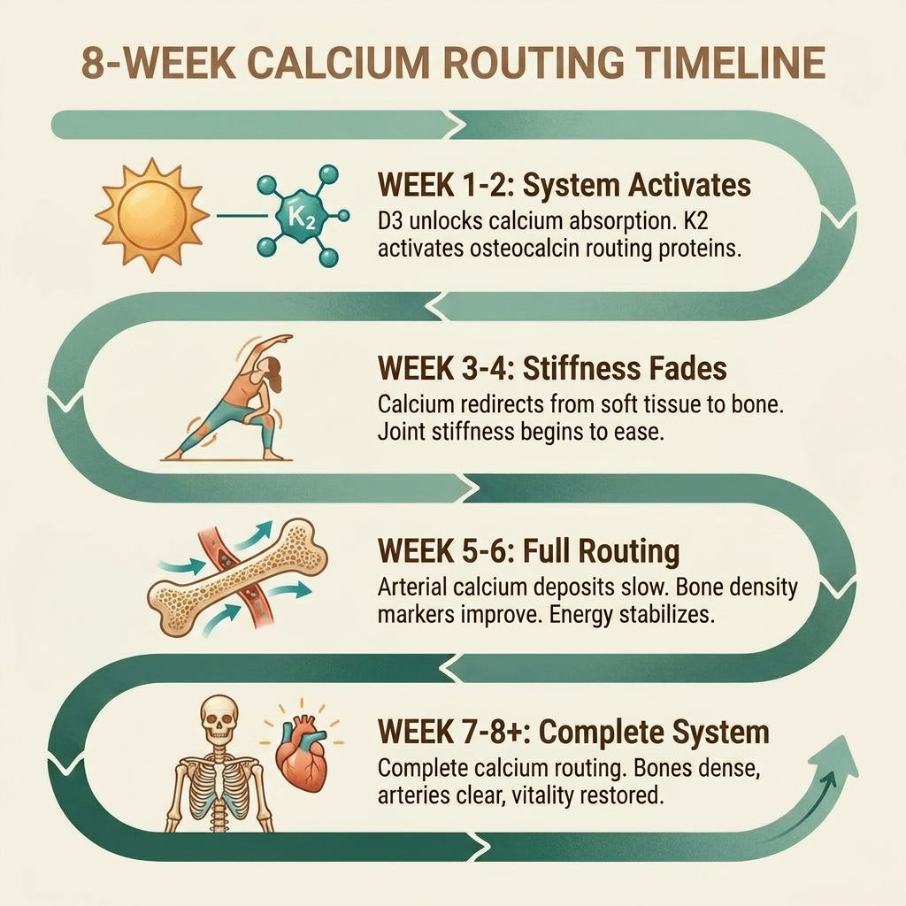 Your Calcium Routing Timeline