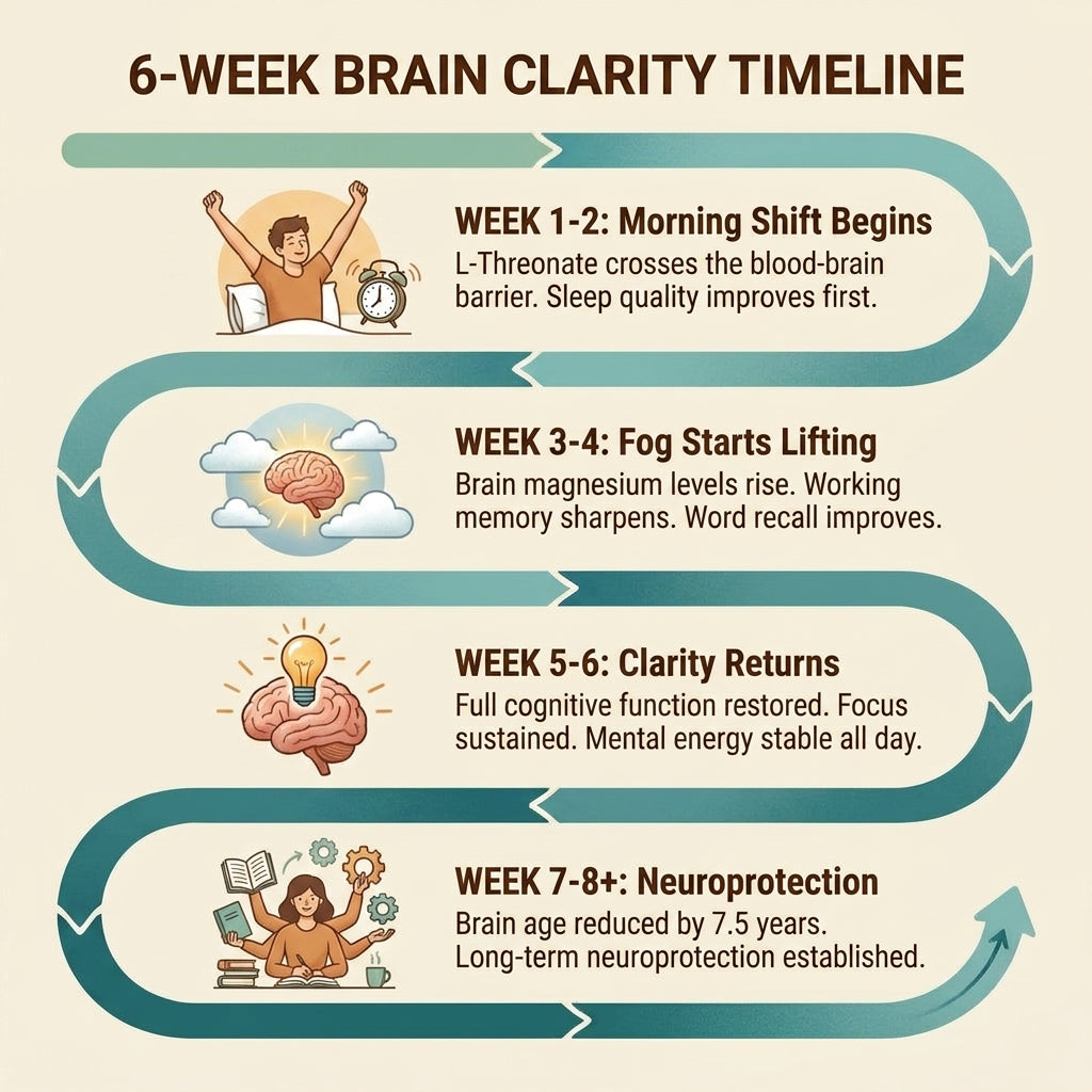 Your Brain Clarity Timeline